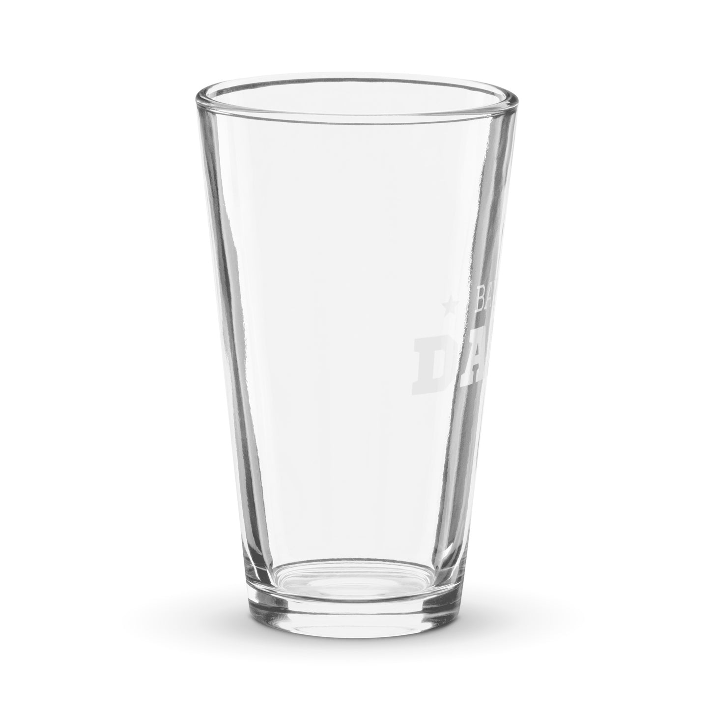 Shaker pint glass
