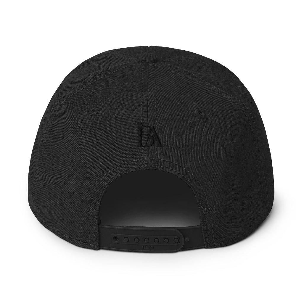 BAY AREA Snapback Hat BLACK