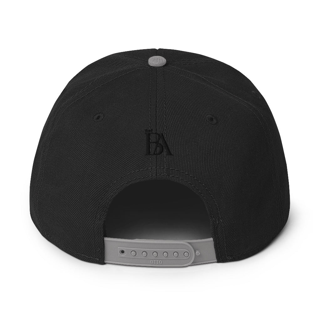 BAY AREA Snapback Hat BLACK