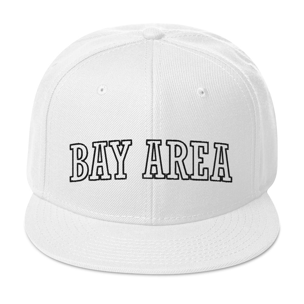 BAY AREA Snapback Hat BLACK