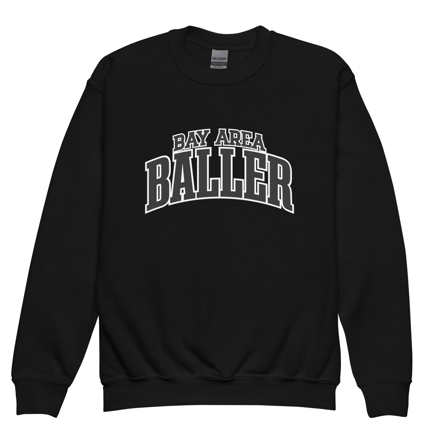 Bay Area BALLER Youth crewneck sweatshirt