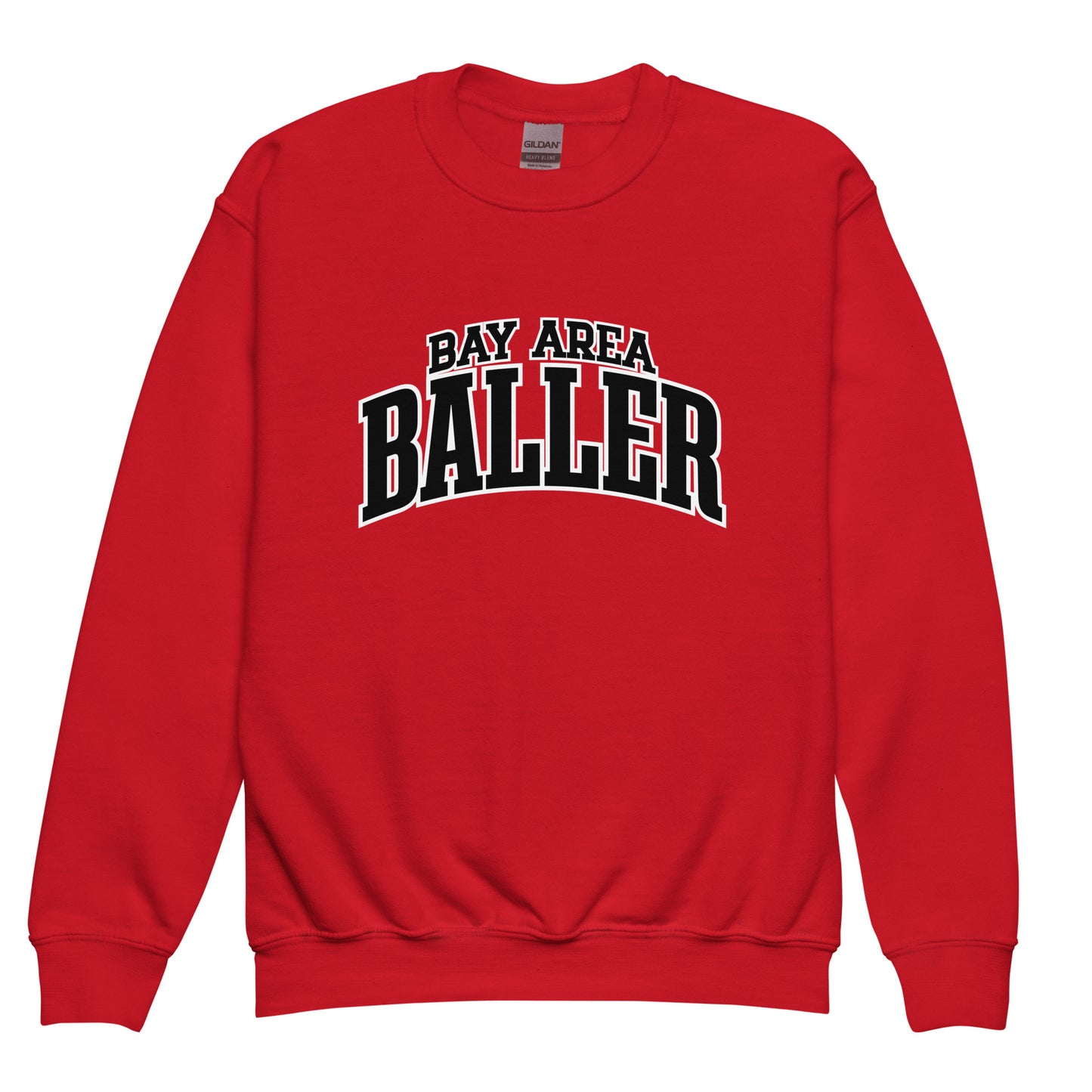 Bay Area BALLER Youth crewneck sweatshirt