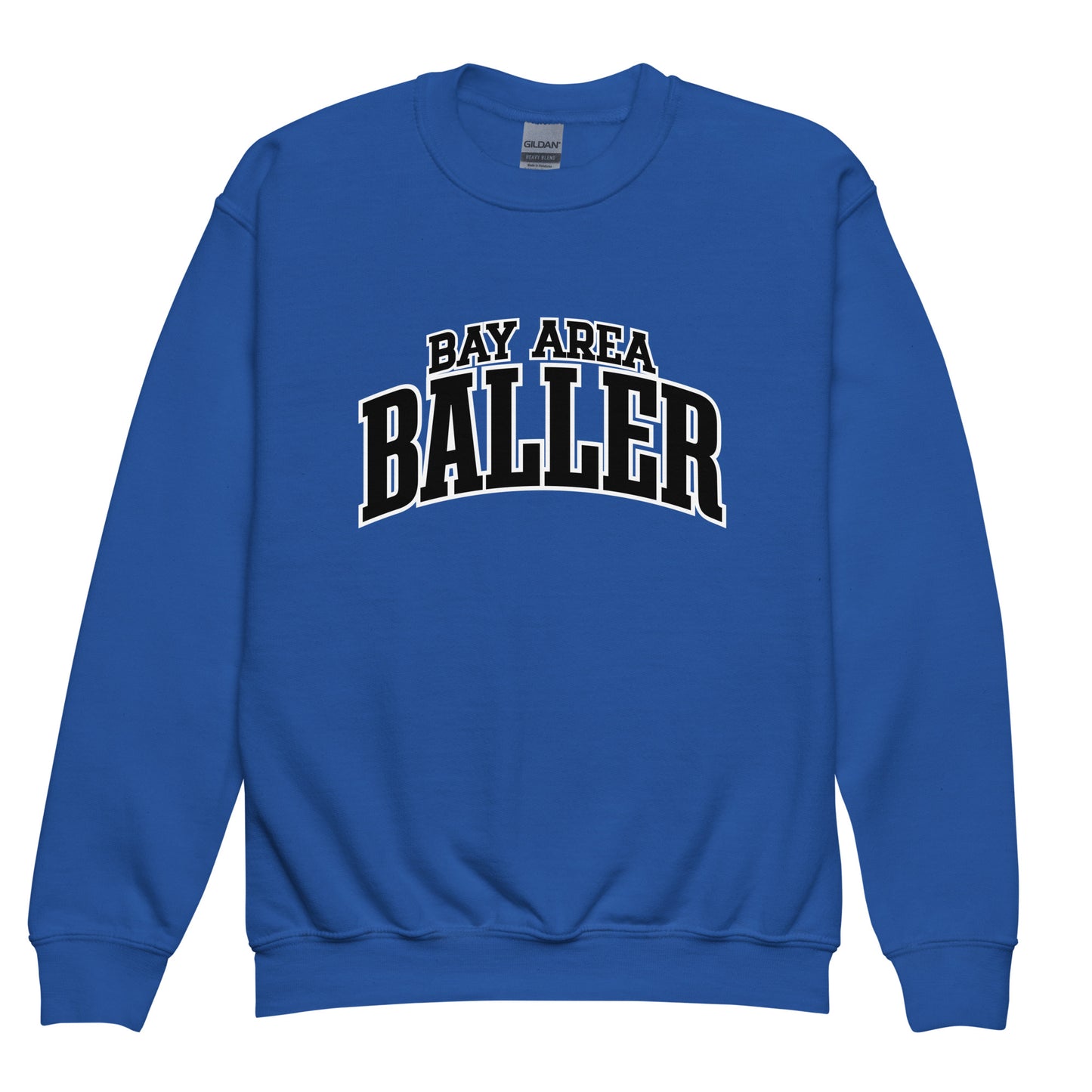 Bay Area BALLER Youth crewneck sweatshirt
