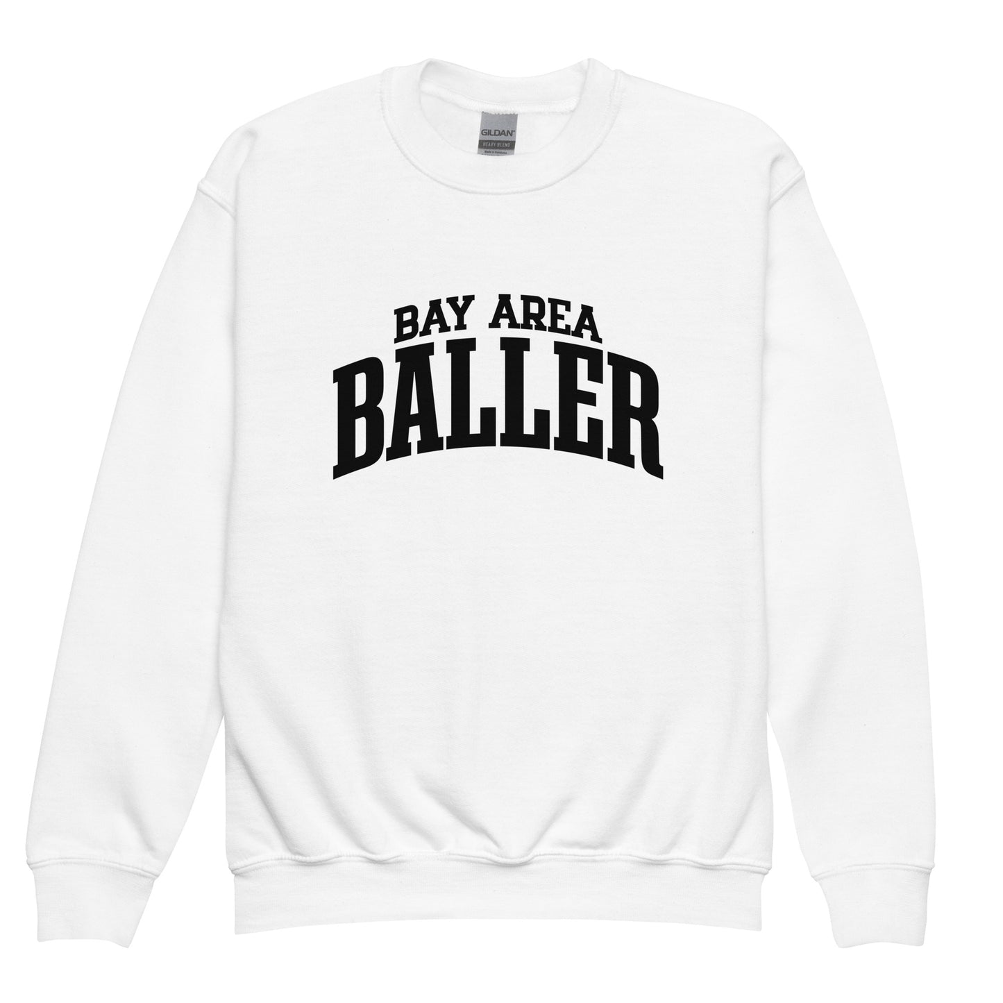 Bay Area BALLER Youth crewneck sweatshirt