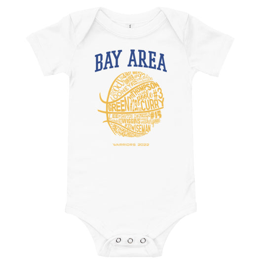 WARRIORS Baby short sleeve one piece
