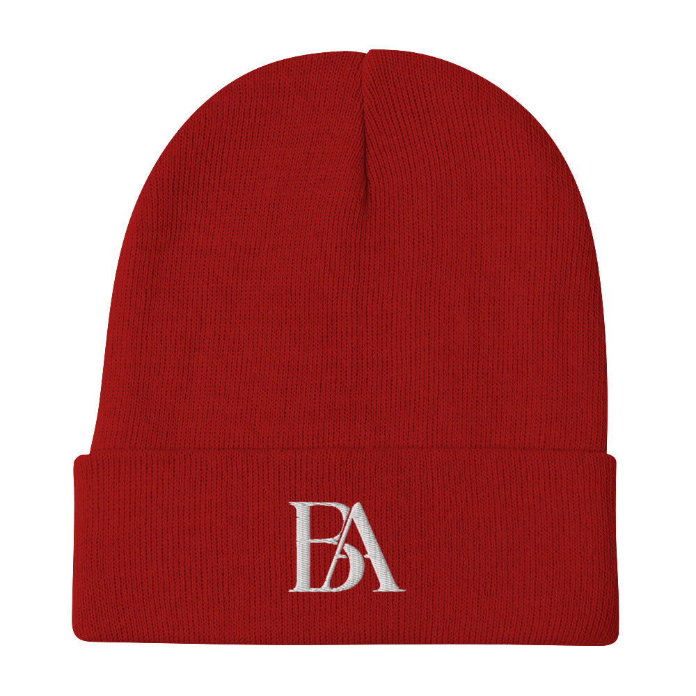 BA Embroidered Beanie