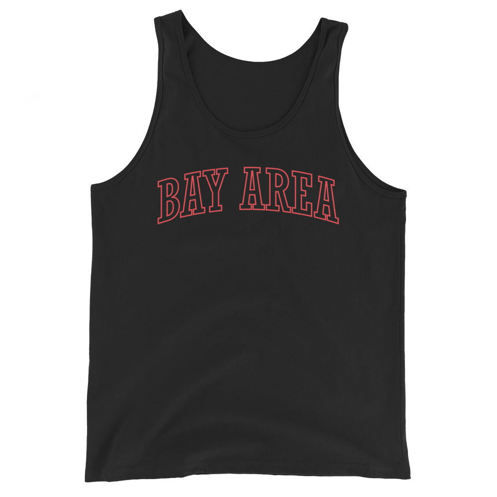 Unisex  BAY AREA Tank Top - RED