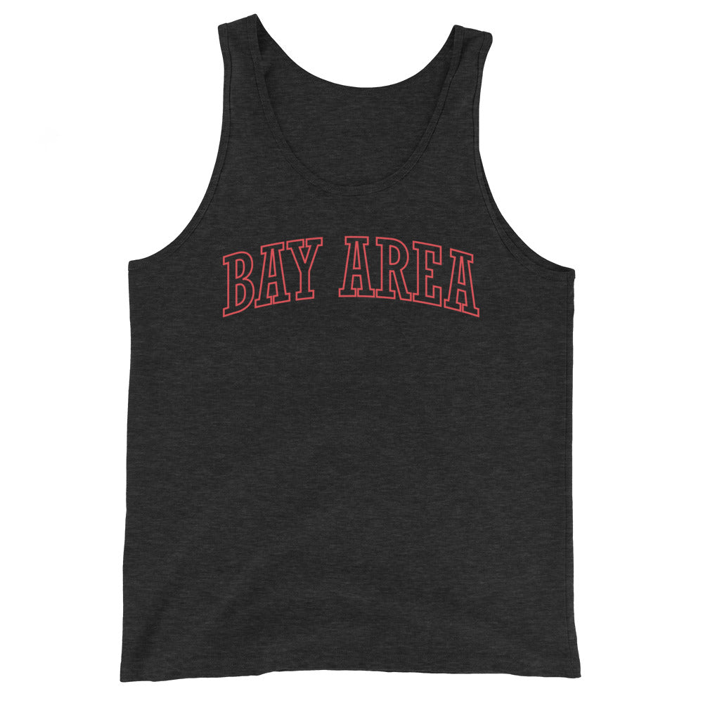 Unisex  BAY AREA Tank Top - RED