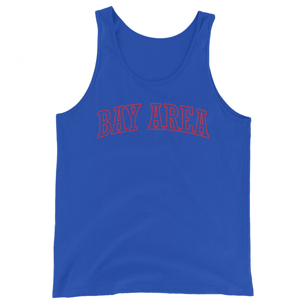 Unisex  BAY AREA Tank Top - RED