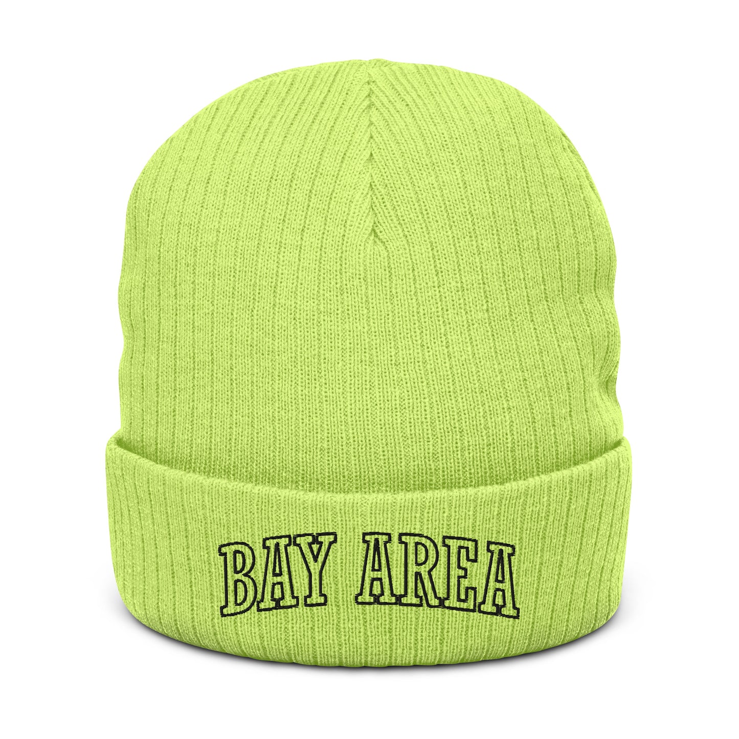 BAY AREA Ribbed knit beanie