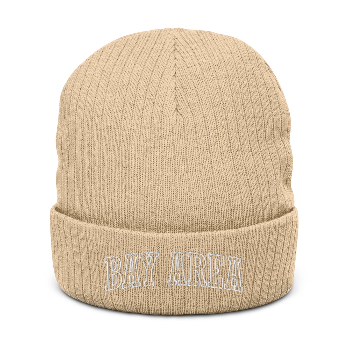 BAY AREA Ribbed knit beanie