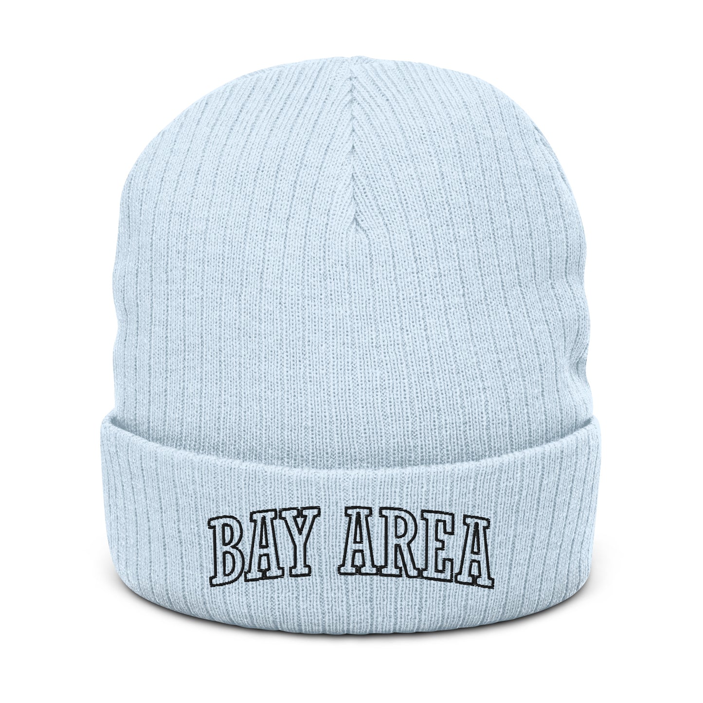 BAY AREA Ribbed knit beanie