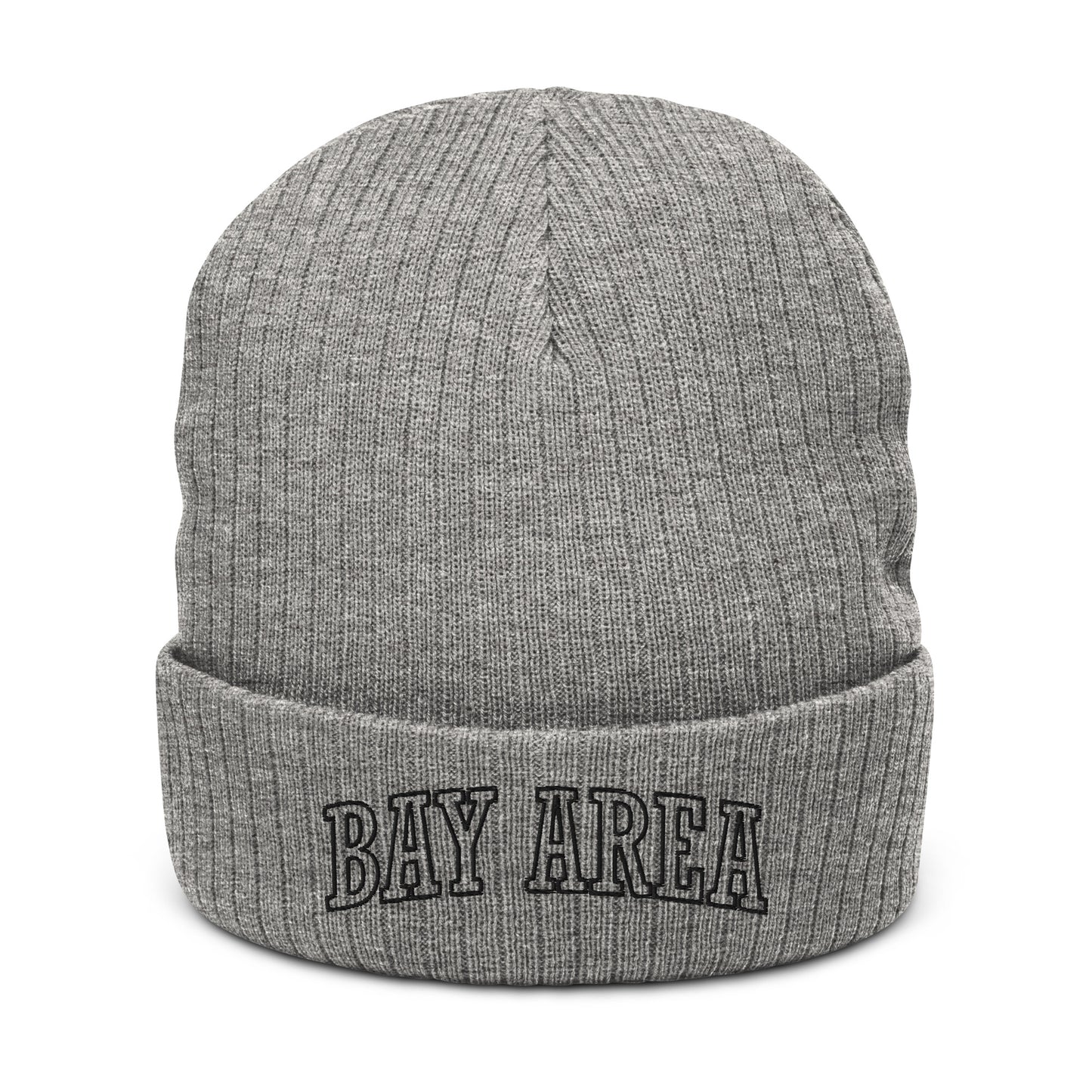 BAY AREA Ribbed knit beanie