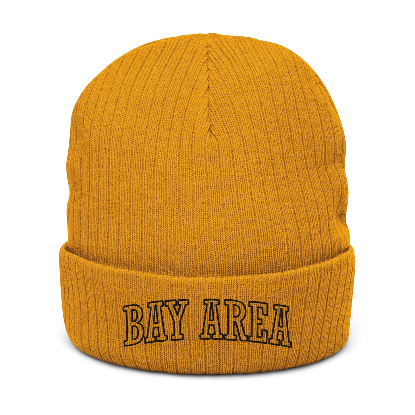 BAY AREA Ribbed knit beanie