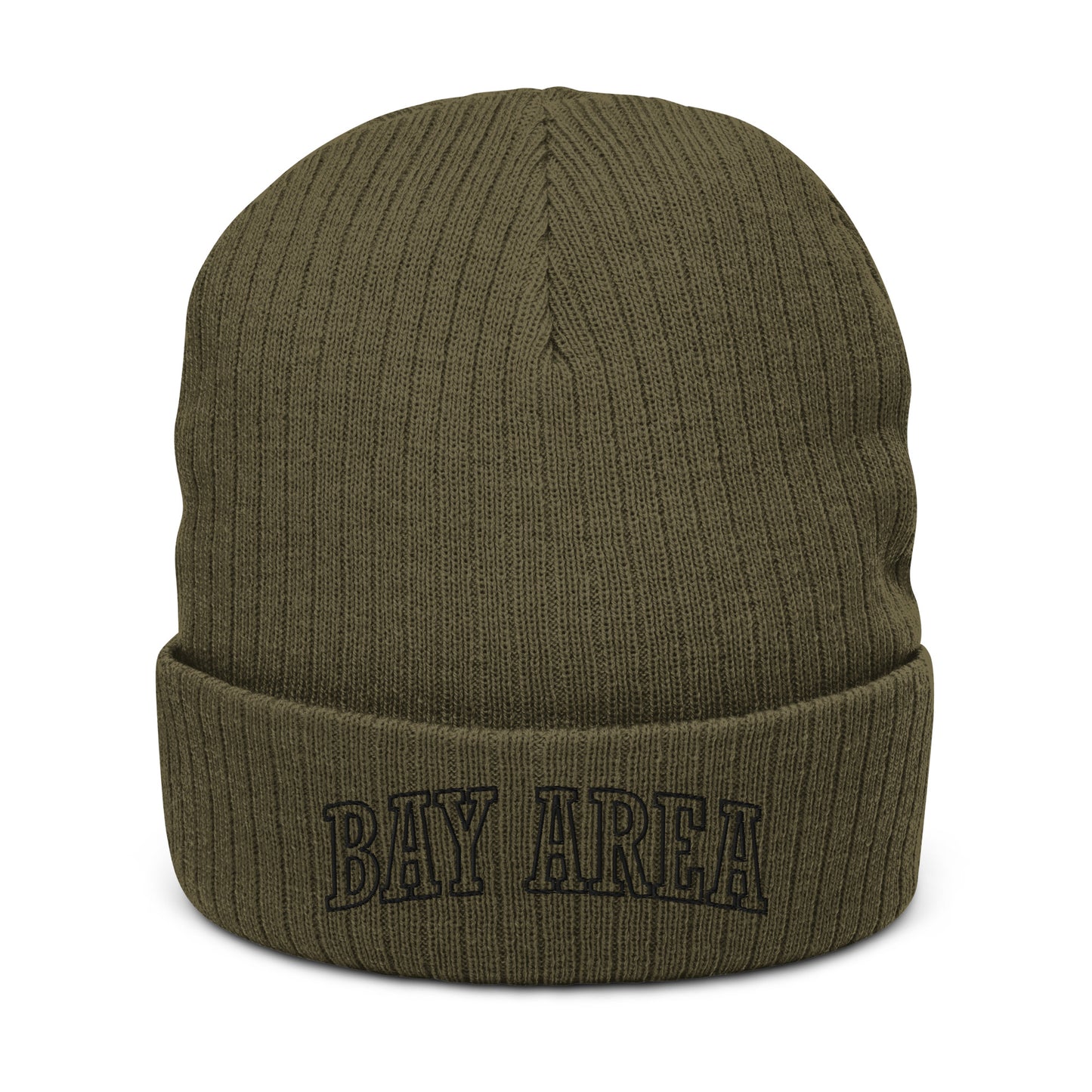 BAY AREA Ribbed knit beanie