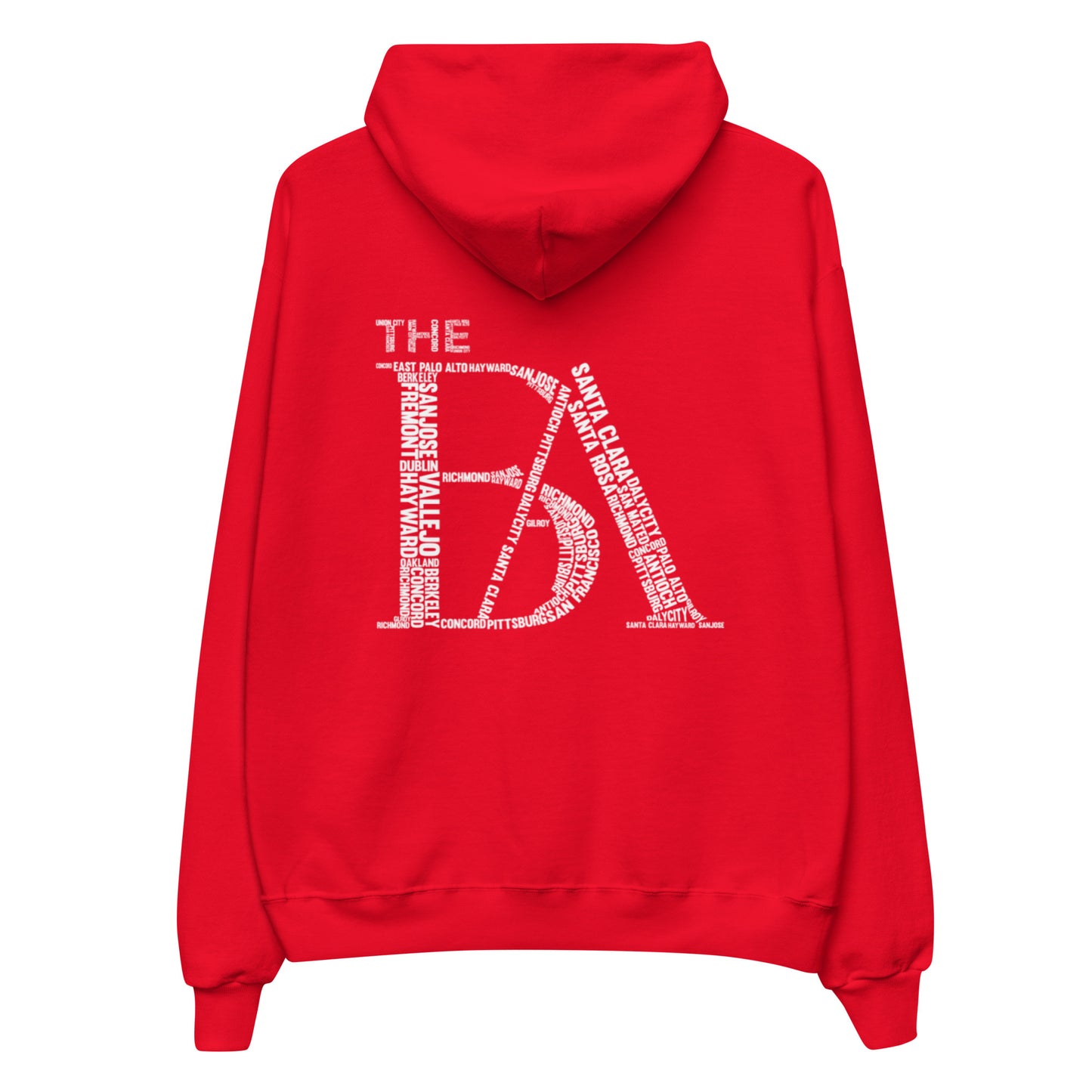 Unisex "Cities" fleece hoodie