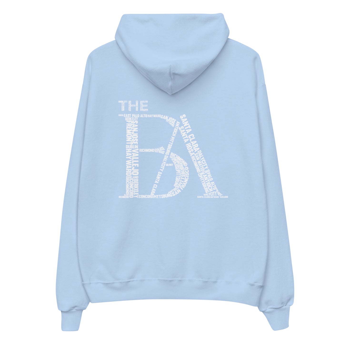 Unisex "Cities" fleece hoodie