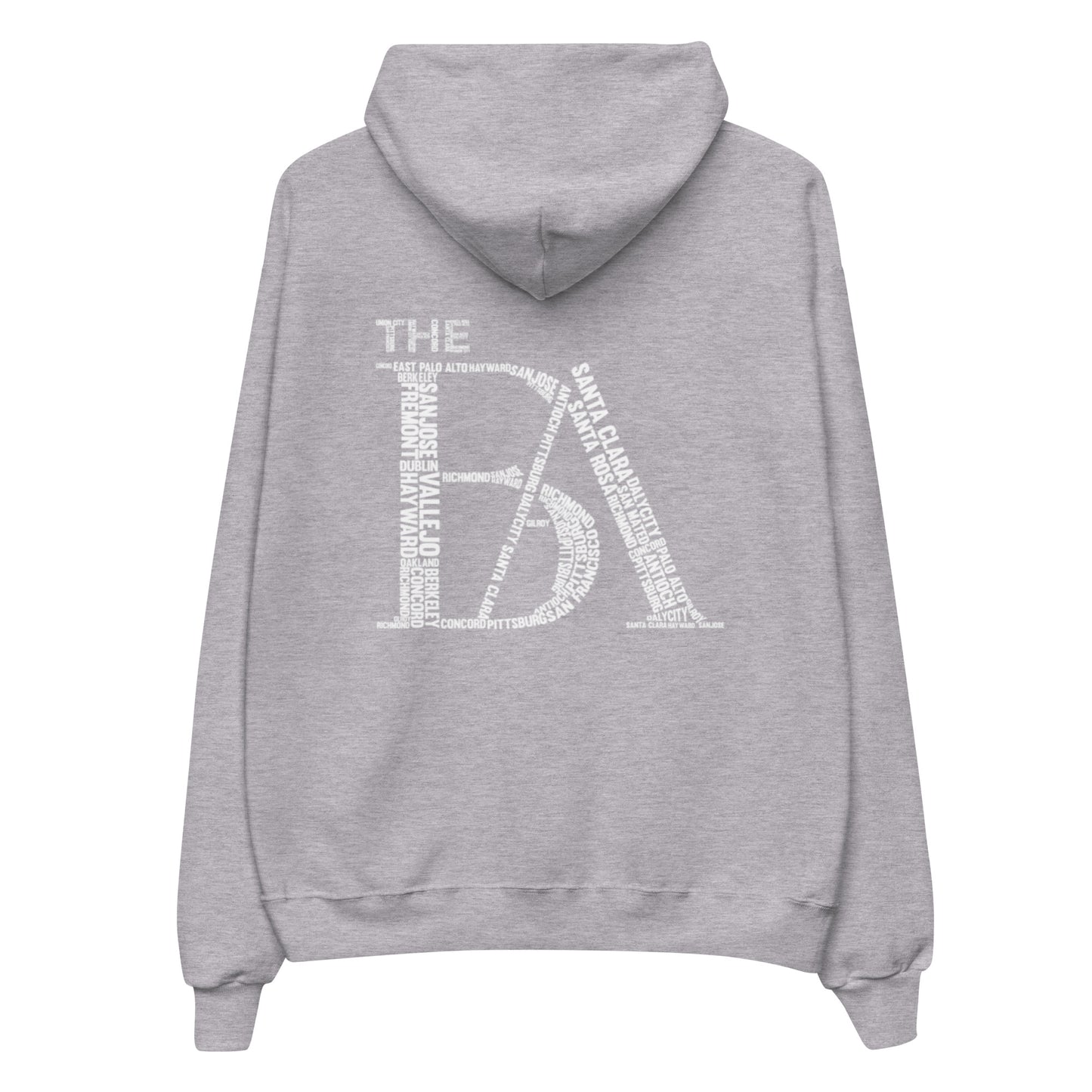 Unisex "Cities" fleece hoodie