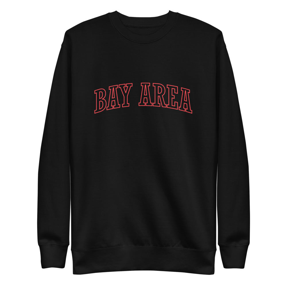 BAY AREA UNISEX CREW NECK RED