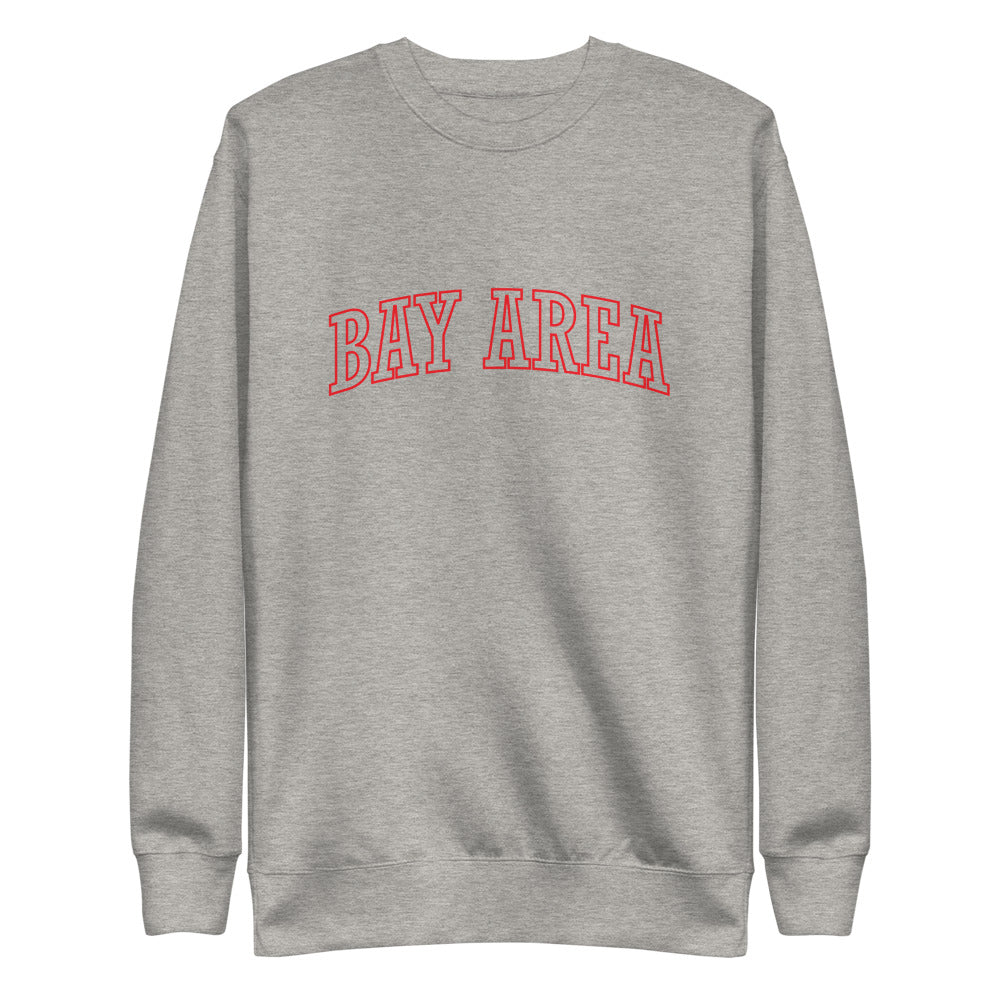 BAY AREA UNISEX CREW NECK RED