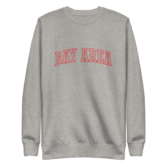 BAY AREA UNISEX CREW NECK RED