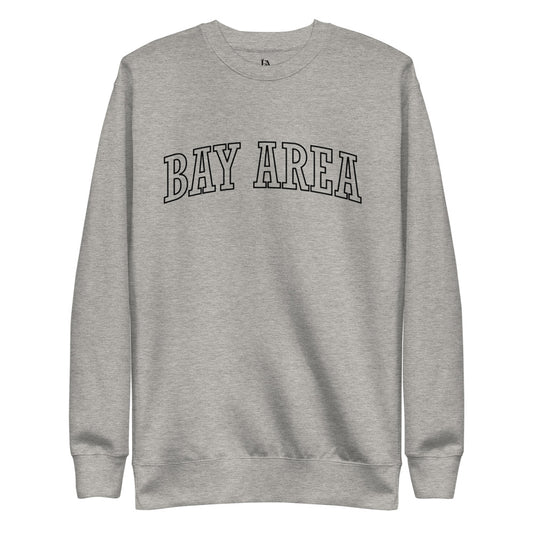 BAY AREA Unisex Fleece Pullover BLACK