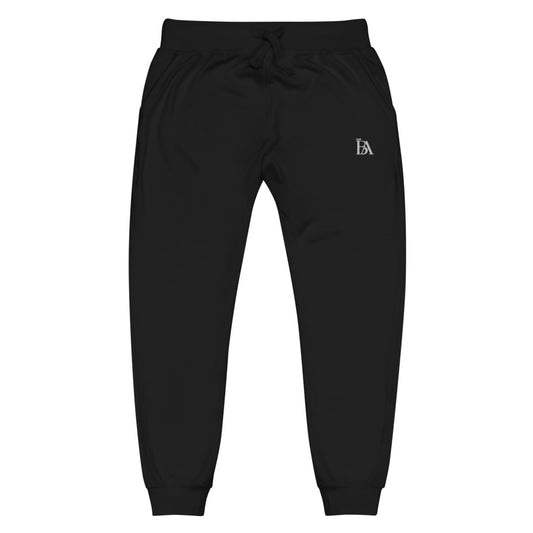 Unisex Embroidered BA fleece sweatpants