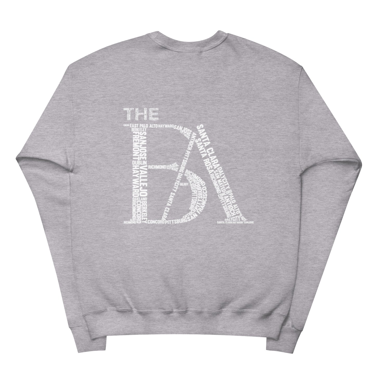 Unisex "Cities" fleece sweatshirt