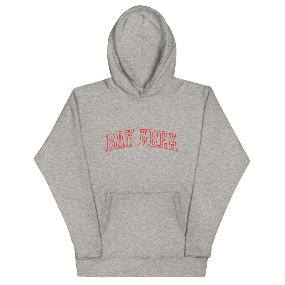 BAY AREA Unisex Hoodie RED