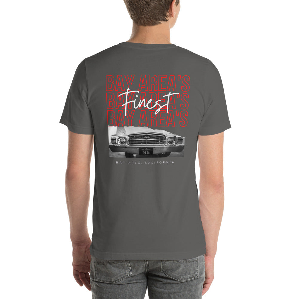Bay Area's Finest Car Tee - Red