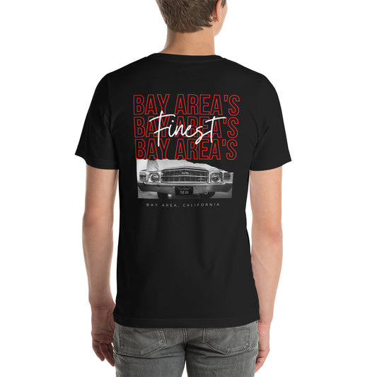Bay Area's Finest Car Tee - Red