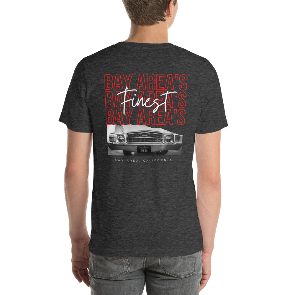 Bay Area's Finest Car Tee - Red