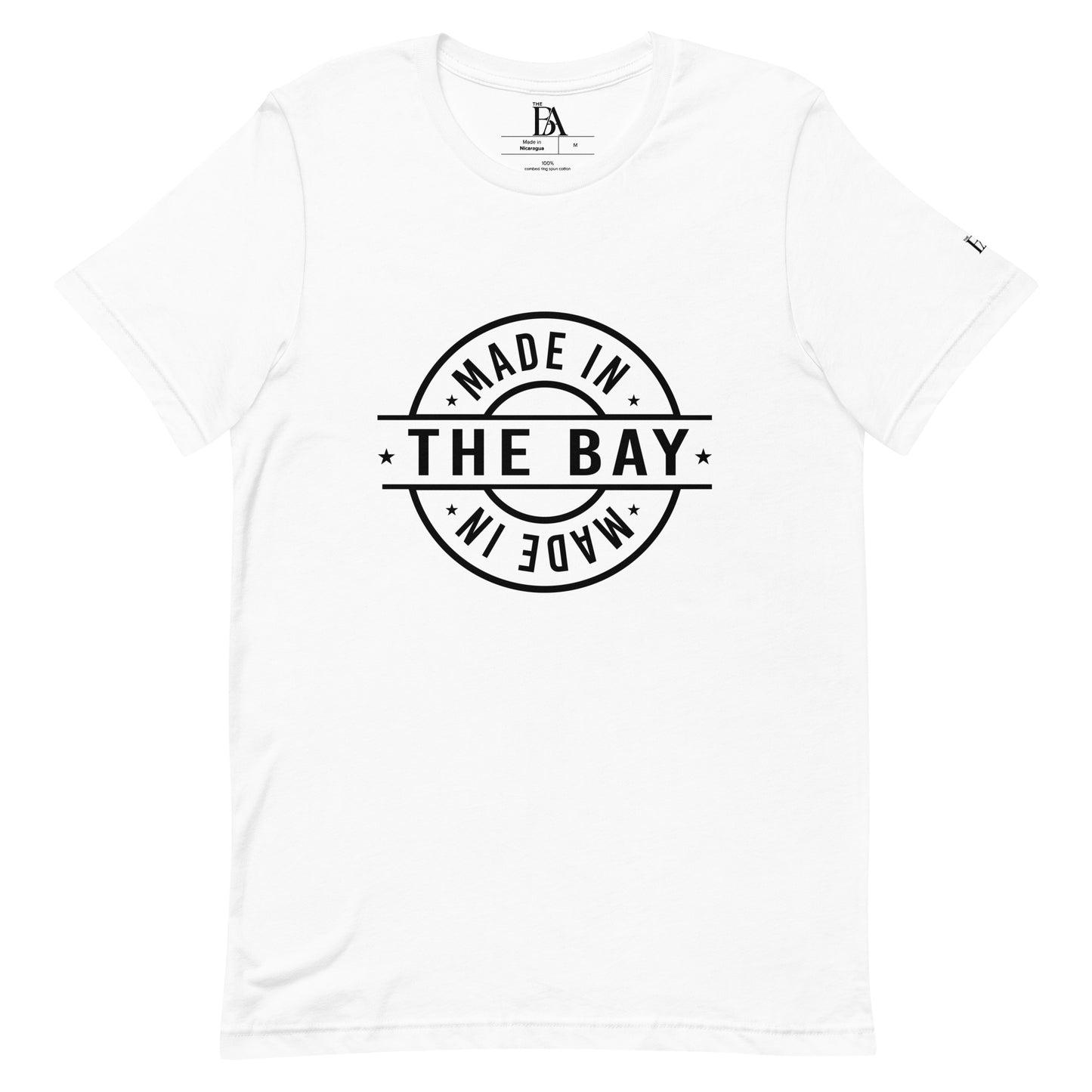 Made In The Bay Unisex t-shirt Black