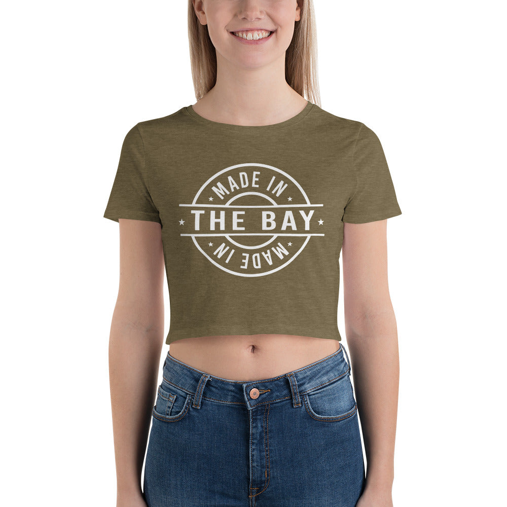 Made In The Bay Women’s Crop Tee