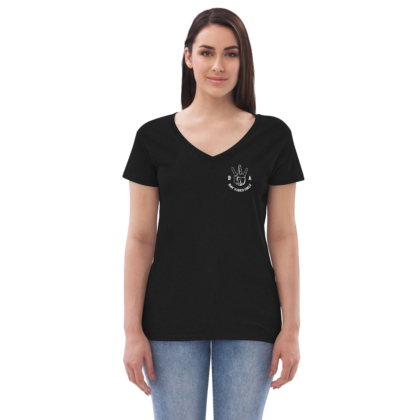 Bay Vibes Only West Coast Edition v-neck t-shirt