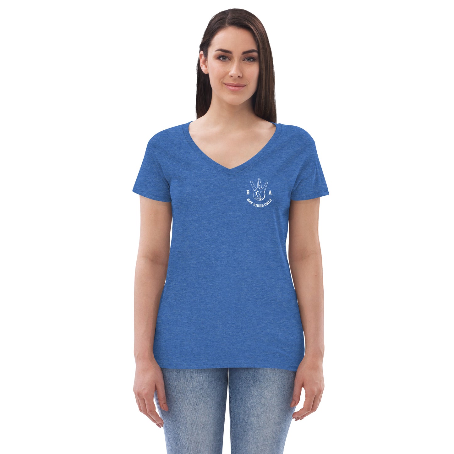 Bay Vibes Only West Coast Edition v-neck t-shirt