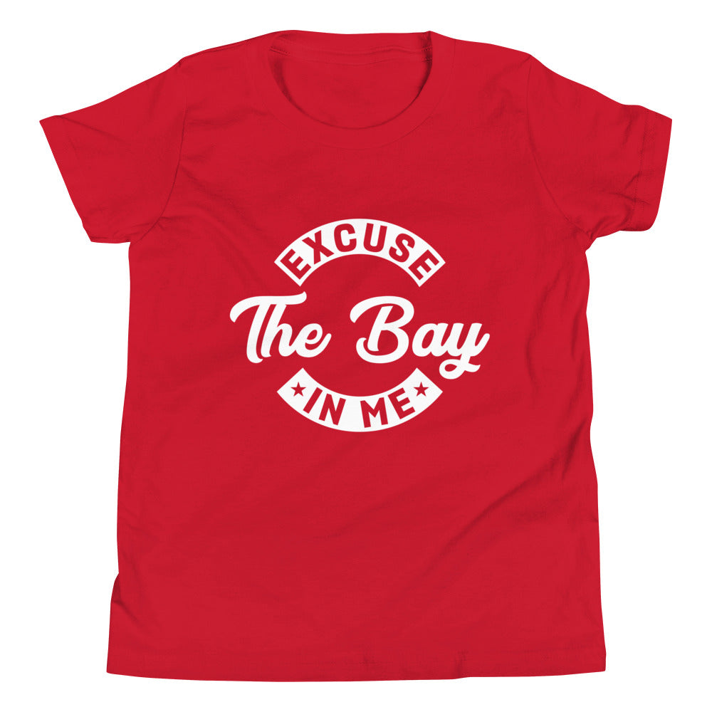 Excuse The Bay in Me Youth Short Sleeve T-Shirt