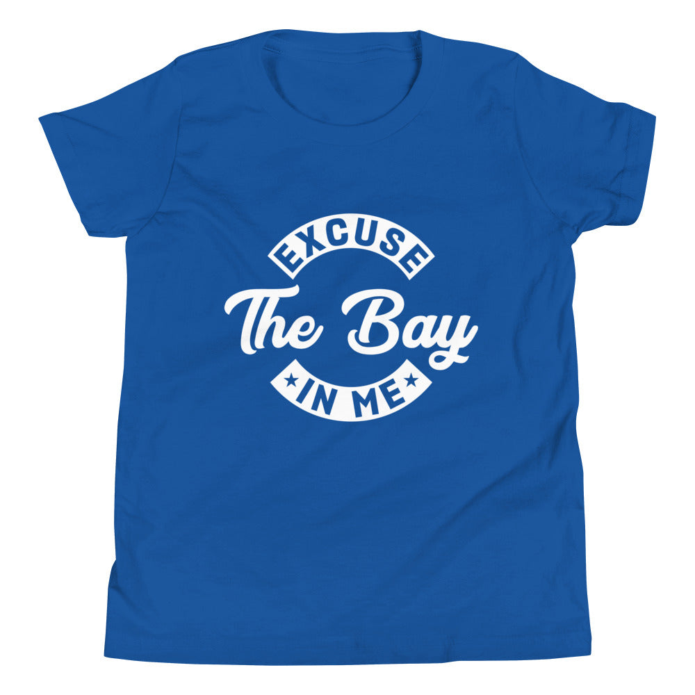 Excuse The Bay in Me Youth Short Sleeve T-Shirt