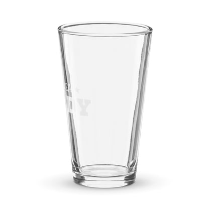 Shaker pint glass