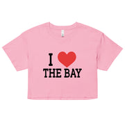 I HEART THE BAY Women’s crop top